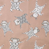 Printed Cotton FLOPPY Beech / Anthracite